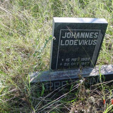 PRETORIUS Johannes Lodewikus 1907-1957