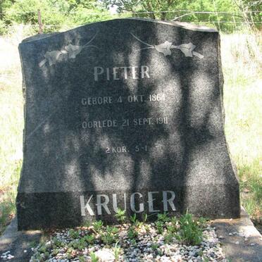 KRUGER Pieter 1864-1911