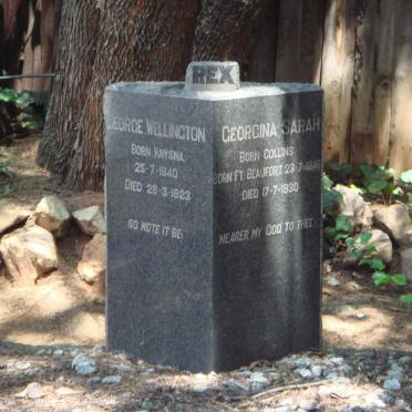 REX George Wellington 1840-1923 &amp; Georgina Sarah COLLINS 1846-1930
