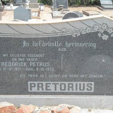 PRETORIUS Frederick Petrus 1921-1970