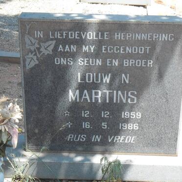 MARTINS Louw N. 1959-1986