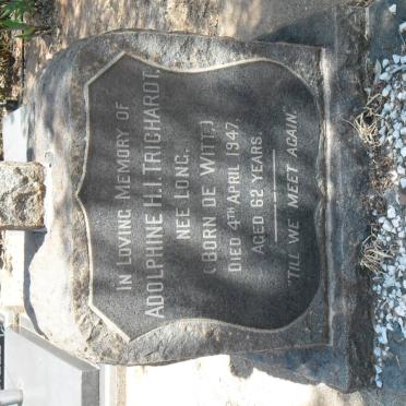 TRICHARDT Adolphine H.I. formerly LONG nee DE WITT -1947