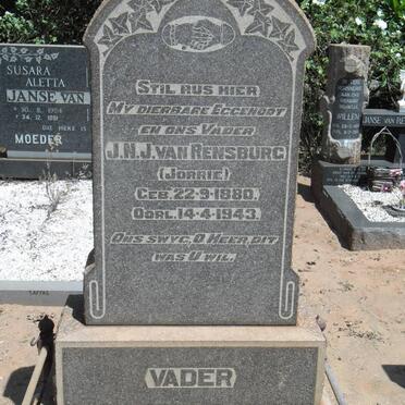 RENSBURG J.N.J., van 1880-1943