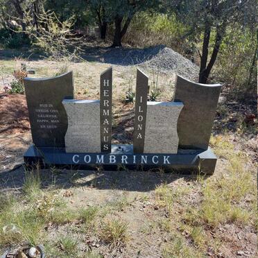 COMBRINCK Hermanus 1963-2012 &amp; Ilona 1966-