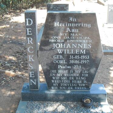 DERCKSEN Johannes Willem 1953-1997