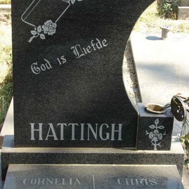 HATTINGH Chris 1917-2008 &amp; Cornelia 1925-1991