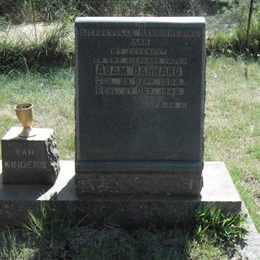 BARNARD Adam 1894-1945 &amp; S.M. SMIT 1896-1972