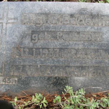 BADEWITZ Ingrid nee PENZHORN 1937-1961