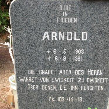 FULS Arnold 1903-1981