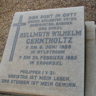 GERNTHOLTZ Hellmuth Wilhelm 1926-1995