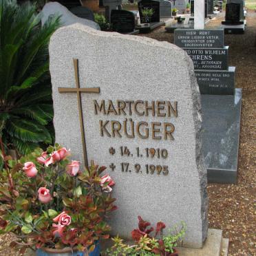 KRUGER Martchen 1910-1995