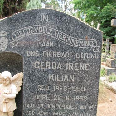 KILIAN Gerda Irene 1950-1953