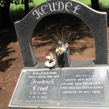 KEUDEL Friedrich Ernst 1913-1985