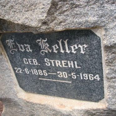 KELLER Eva nee STREHL 1885-1964 :: KELLER Friedrich 1908-1994