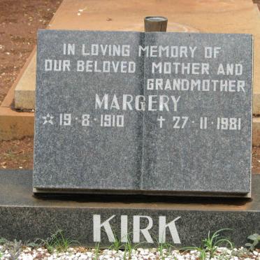 KIRK Margery 1910-1981
