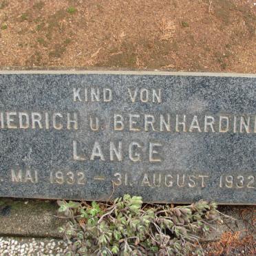 LANGE 1932-1932