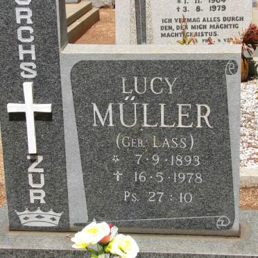 MULLER Lucy nee LASS 1893-1978