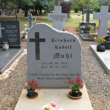 MUHL Reinhard Rudolf 1929-2003