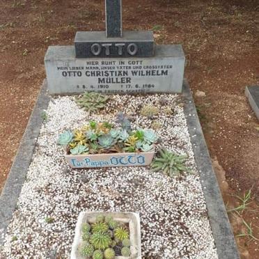 MÜLLER Otto Christian Wilhelm 1910-1984 &amp; Johanna Elizabeth 1924-2018