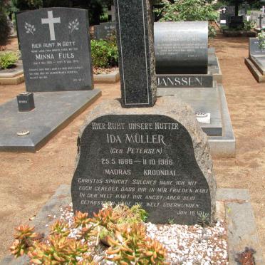 MULLER Ida nee PETERSEN 1886-1966