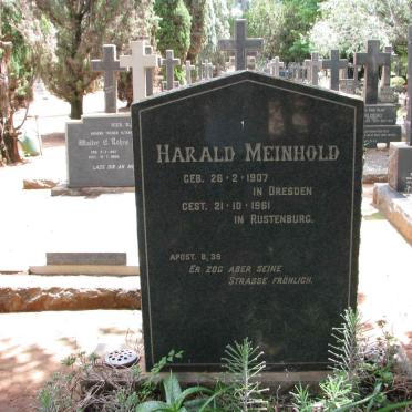 MEINHOLD Harald 1907-1961