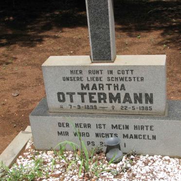 OTTERMANN Martha 1899-1985