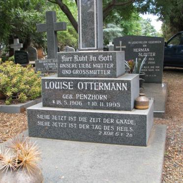 OTTERMANN Louise nee PENZHORN 1906-1995