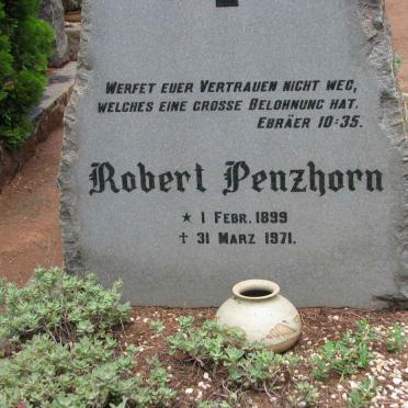 PENZHORN Robert 1899-1971