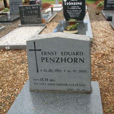 PENZHORN Ernst Eduard 1919-2003