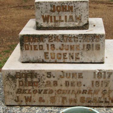 SCALLY John William, de 1915-1916 :: DE SCALLY Eugene 1917-1917
