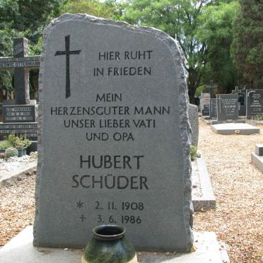 SCHUDER Hubert 1908-1986 &amp; Ingeburg Ursula STANGE 1922-2006 