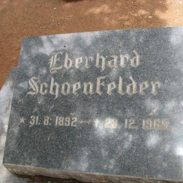 SCHOENFELDER Eberhard 1892-1969