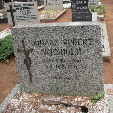 WENHOLD Johann Robert 1950-1976