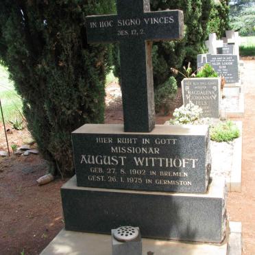 WITTHÖFT August 1902-1975