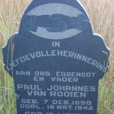 ROOIEN Paul Johannes, van 1898-1945