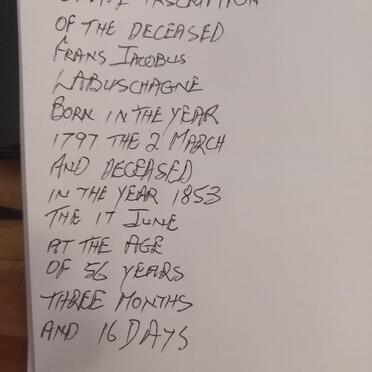 LABUSCHAGNE Frans Jacobus 1797-1853_2