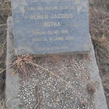 BOTHA Renier Jacobus 1908-1908