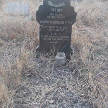 STEYN Martha Magdalena nee FOUCHE 1852-1939