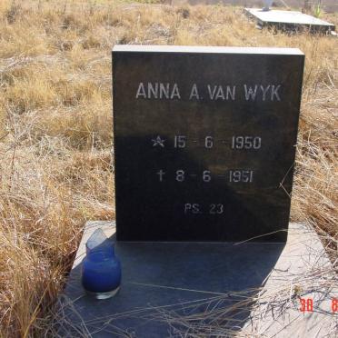 WYK Anna A., van 1950-1951