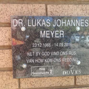 MEYER Lukas Johannes 1966-2016