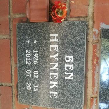 HEYNEKE Ben 1926-2012