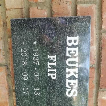 BEUKES Flip 1937-2018 