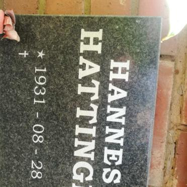 HATTINGH Hannes 1931-