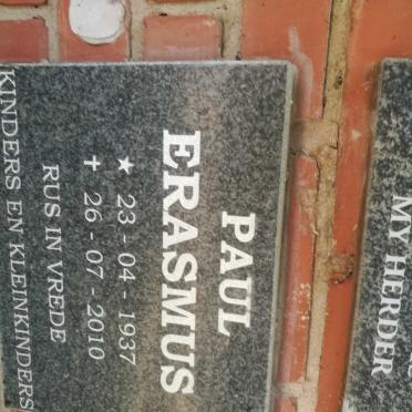 ERASMUS Paul 1937-2010