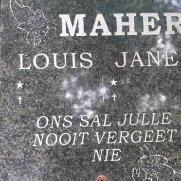 MAHER Louis &amp; Jane