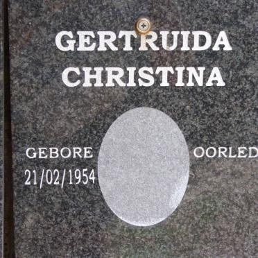 VERMEULEN Christiaan Christoffel 1950-2008 &amp; Gertruida Christina 1954-
