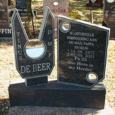 BEER Diederik Marthinus Frederik, de 1977-2001