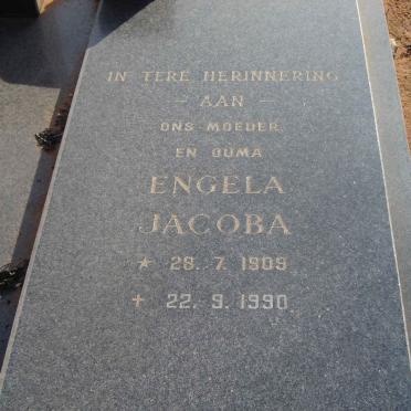 BURGER Engela Jacoba 1909-1990
