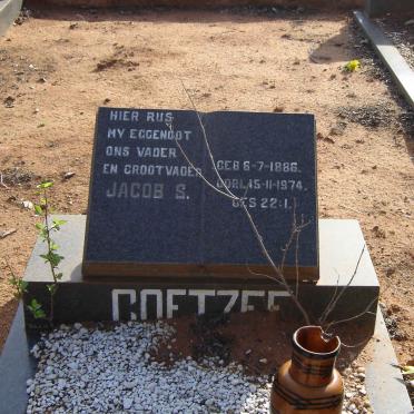 COETZEE Jacob S. 1886-1974