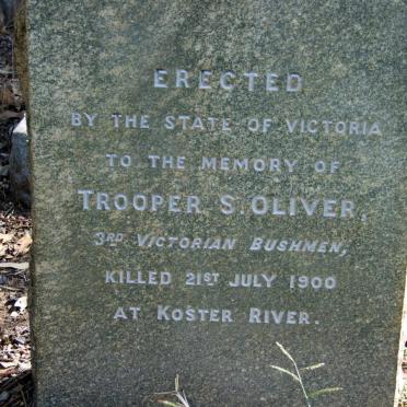 OLIVER S. -1900